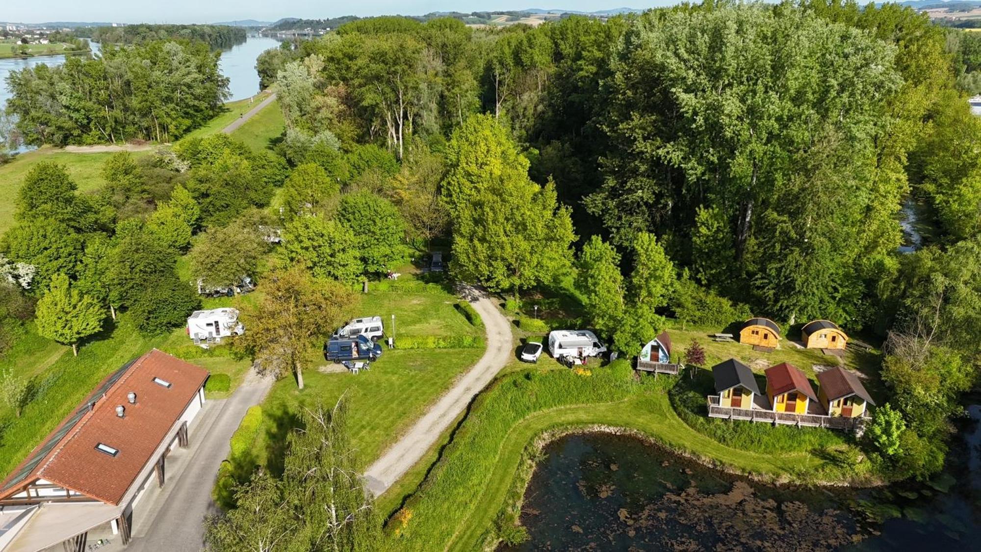 Camping & Pension Au An Der Donau Exterior photo